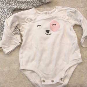 24M jacket and onesie